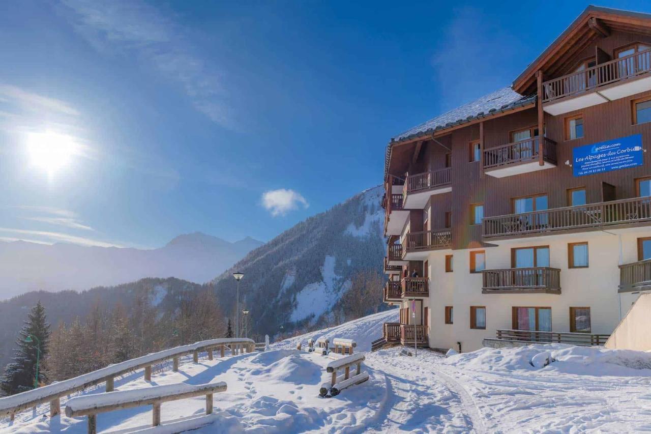 Residence Goelia Les Alpages Du Corbier Villarembert Exterior photo